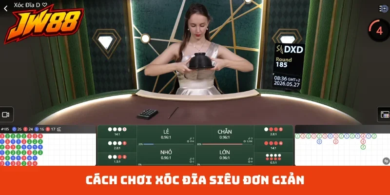 Cách chơi xóc đĩa siêu đơn giản