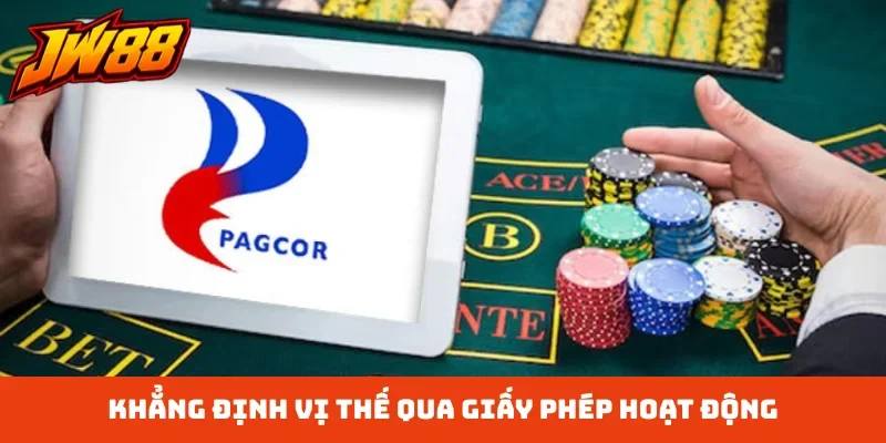 Khẳng định vị thế qua giấy phép hoạt động