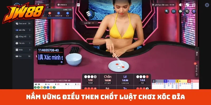Nắm vững điều then chốt luật chơi xóc đĩa
