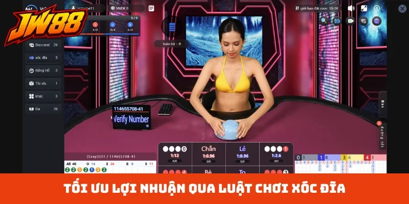 Tối ưu lợi nhuận qua luật chơi xóc đĩa