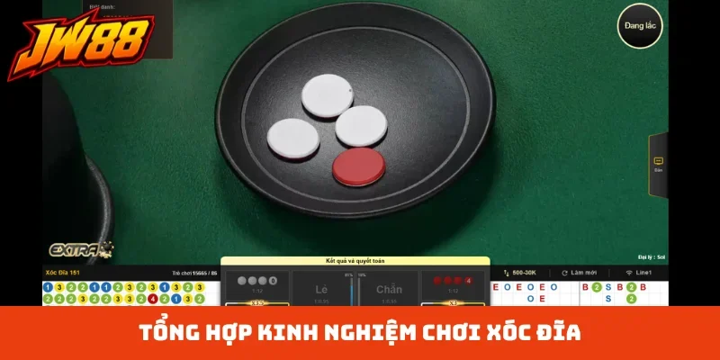 kinh nghiệm chơi xóc đĩa