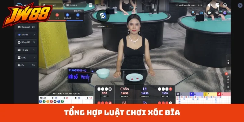 luật chơi xóc đĩa